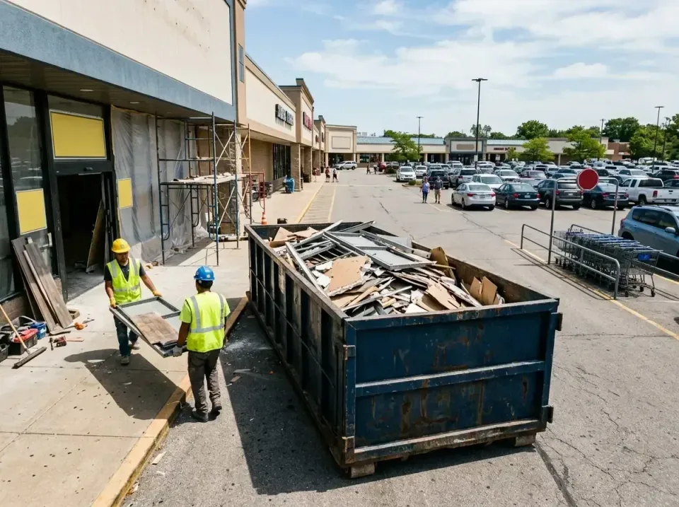 retail-store-renovation-debris-003 — frequently asked questions, Roll-off Dumpster Rentals in Imlay City, MI